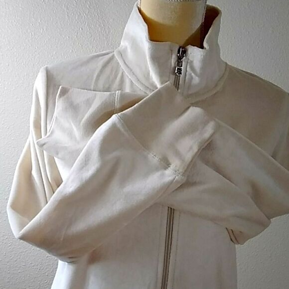 BCBGMAXAZRIA CREAM WOMEN SEQUINS SWEATER NEW  SIZE L - Picture 7 of 14